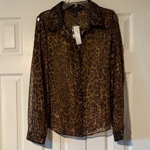 White House Black Market Shirt Size XL. NWT